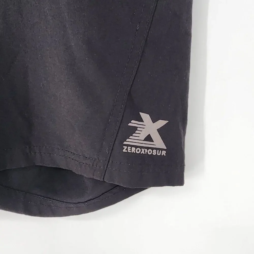 ZERO XPOSUR Black Swim Trunks Mens Size Small S